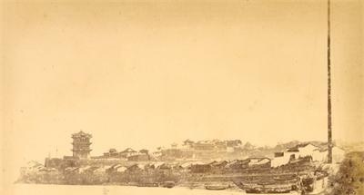 百年前的武汉，难得一见的黄鹤楼！原址原来在这里