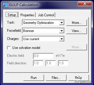 「科研干货」MS软件GULP 模块介绍和使用