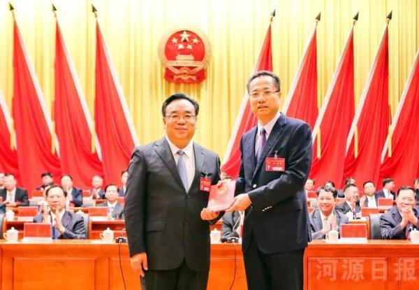 林涛当选为河源市市长，此前任广东省贸促会会长